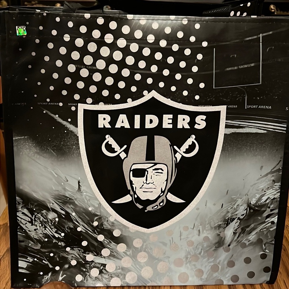 NEW - NFL Raiders reusable Tote.